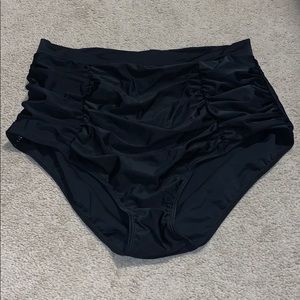 Black High-Waist Bottoms
